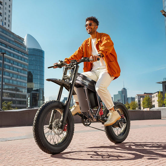 Electric Dirt Bike 60V 3000W 40 MPH 60-100 Miles for Sale