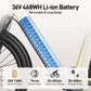Electric Bike for Women 25km/h 15.5mph 36v 13ah 60km Range